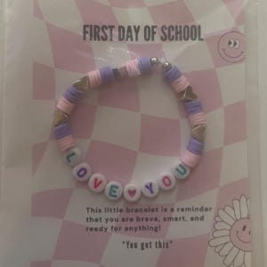 Back to school bracelets