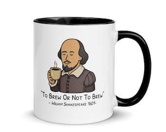 Shakespeare Coffee Mug – To Brew Or Not To Literary Humor