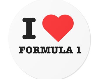 Me encanta la F1 / Pegatinas bonitas de la F1