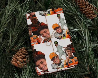 Lando Norris Wrapping Paper | F1 Wrapping Paper