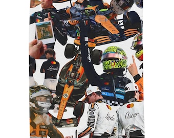 McLaren Plush Blanket | F1 Throw Blanket