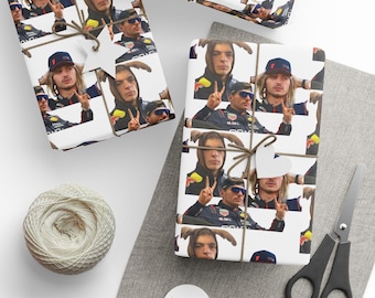 Max Wrapping Paper | Motorsport Gift Wrap