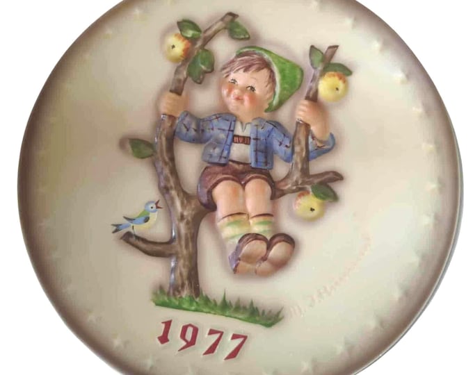 Vintage Plate Hummel Collection 1977 ANNUAL Plate
