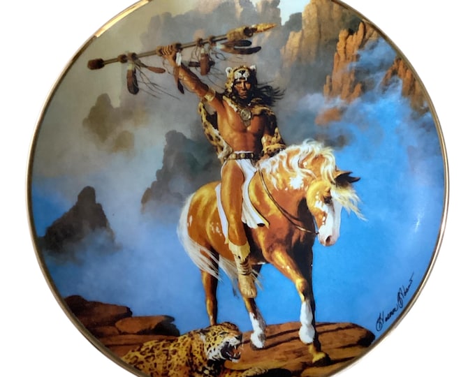 Franklin Mint Porcelain Plates: Western Heritage Museum Collection