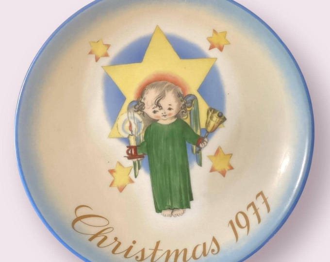 Vintage Plate Hummel Collection 1977- Christmas