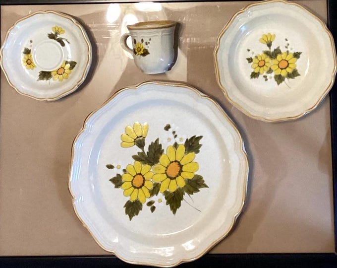 Vintage Mikasa Sunny Side Flowers Daisy Replacements EB802