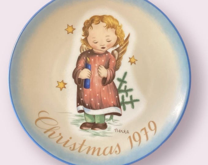 Vintage Plate Hummel Collection 1979 - Christmas