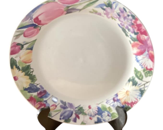China Pearl Flora stoneware Dinner plate Replacement 10 5/8”