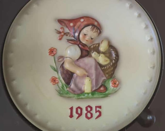 Vintage Plate Hummel Collection 1985 ANNUAL Plate