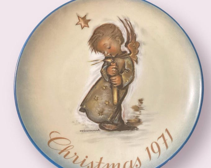 Vintage Plate Hummel Collection 1971- Christmas