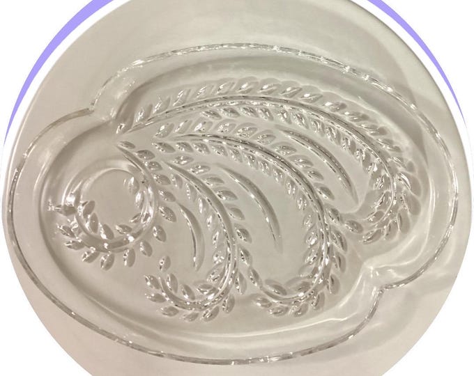 Vintage Federal Glass Snack Plate (Plate Only)