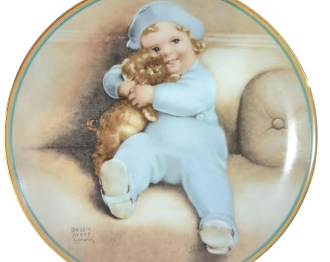 Vintage Collectible Plate "Going to Town"  Hamilton's Collection, Bessie Pease Gutman