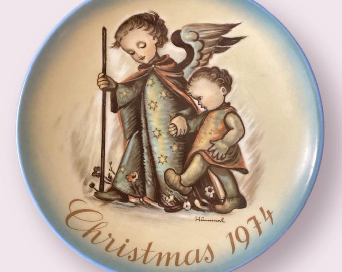 Vintage Plate Hummel Collection 1974- Christmas