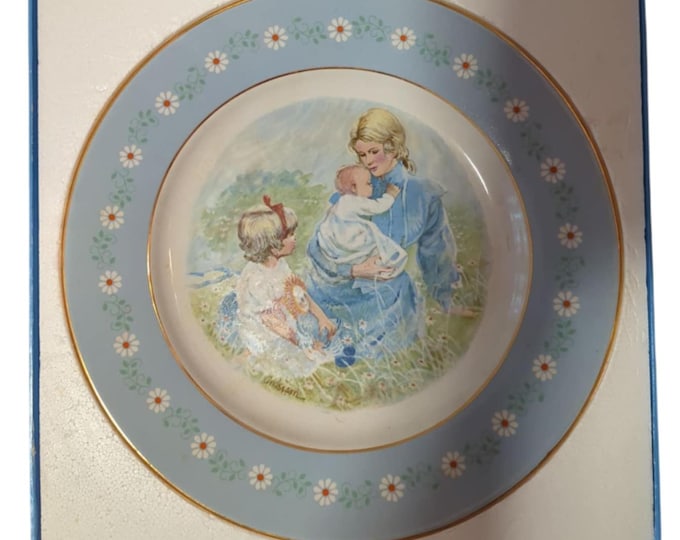 Avon "Tenderness" Commemorative Plate - 1974