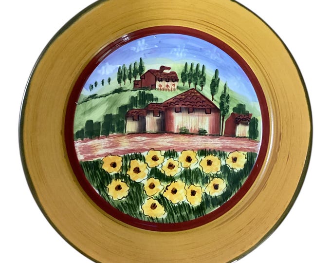 Romancing Provence Douce Provence Countryside salad/dessert plate