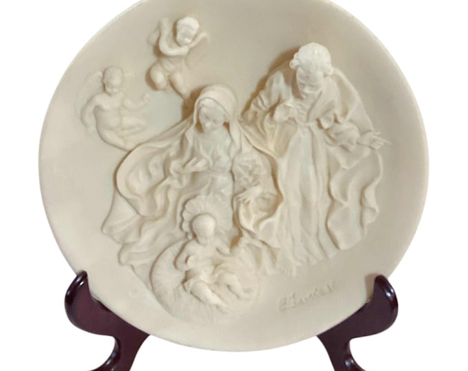 3D Nativity Collectible Plate: Bradford Exchange "Joy to the World"