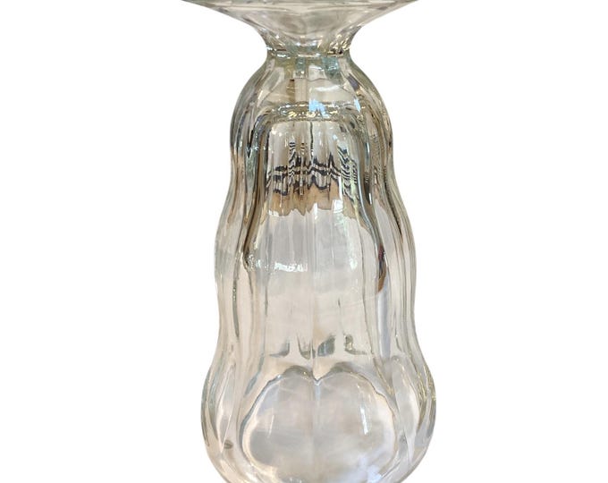 Anchor Hocking Clear Ice Cream Fountainware Glasses (2) Vintage