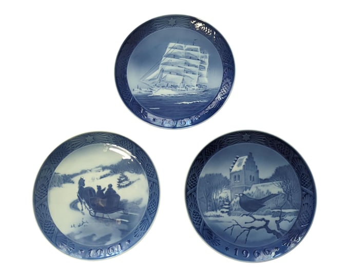 Vintage Royal Copenhagen Decorator Plates Kai Lange 7.25" Replacements