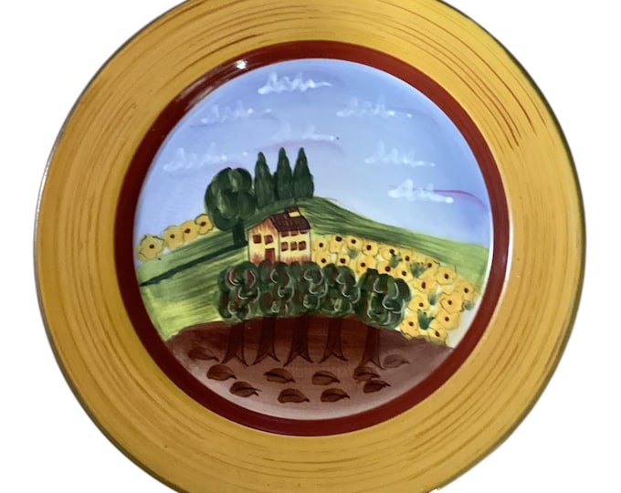 Romancing Provence Douce Provence Countryside salad/dessert plate