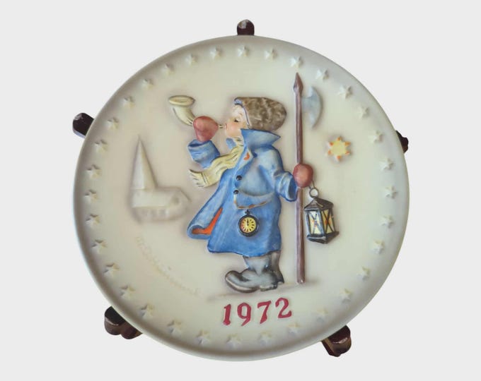 Vintage Plate Hummel Collection 1972 ANNUAL Plate