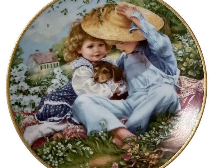 Vintage Collectible Plate-March of Dimes: Our Children, Our Future by Knowles