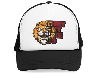 They Not Like Us Hat: Bold Graphic Liberty Lions Cap