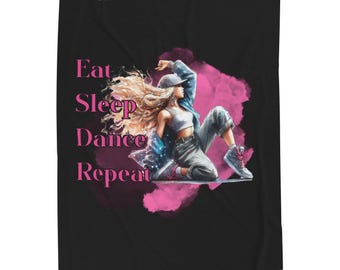 Dance Velveteen Plush Blanket: Cozy Throw for Dance Lovers
