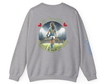 Soccer Mom Sweatshirt | Personalized Name, Graphic Design