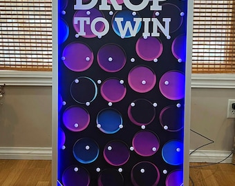 Drop to win 24 x 48 inch with 3 chips included