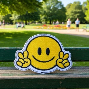 Emoji Sew-on Patches, Embroidery DIY Decoration