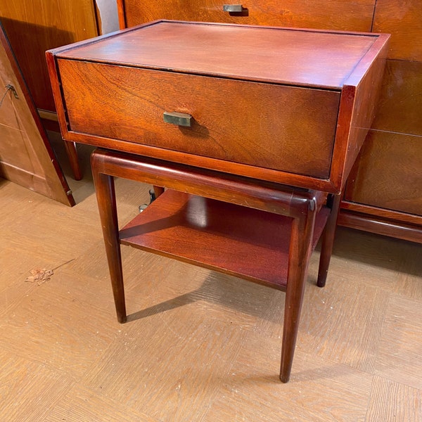 Mid Century Modern Nightstand Etsy
