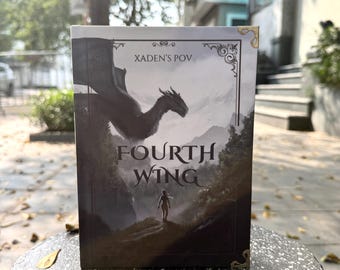 Fourth Wing Xaden's POV Hardcover Handmade Book