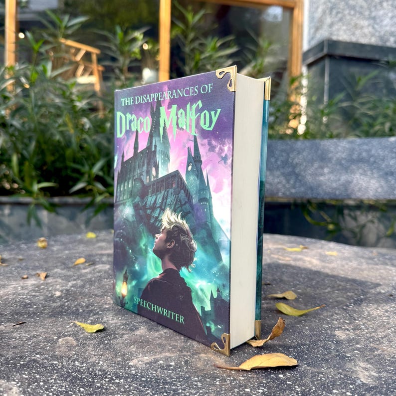 The Disappearances of Draco Malfoy Handmade Fantasy Fanfiction Book
