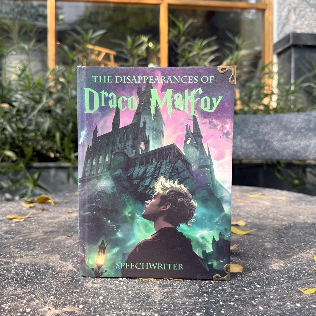 The Disappearances of Draco Malfoy Handmade Fantasy Fanfiction Book