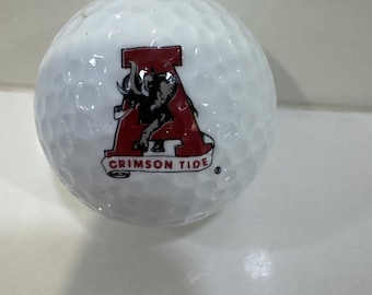 Alabama Crimson Tide logo golf ball - NCAA - Roll Tide