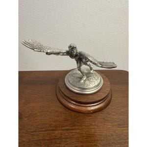 VTG Chilmark Fine Pewter Sculpture - Jemez Eagle Dancer - Don Pollard  1774/2500