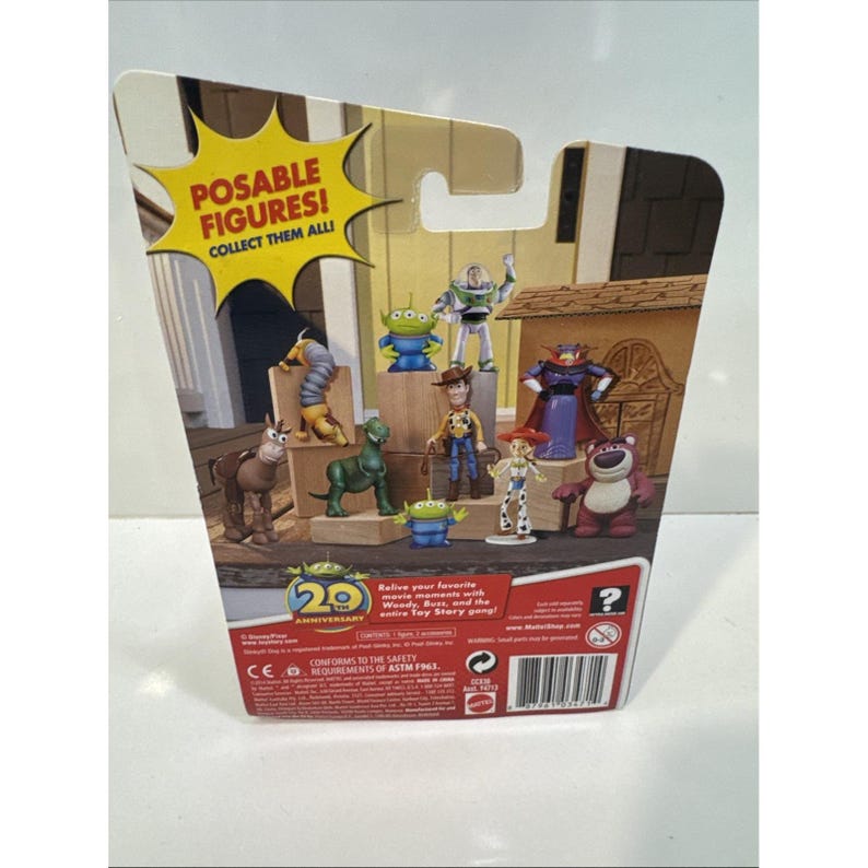 Disney Pixar Toy Story Jessie W/ Red Hat 4" Poseable Action Figure Woody NIB image 2