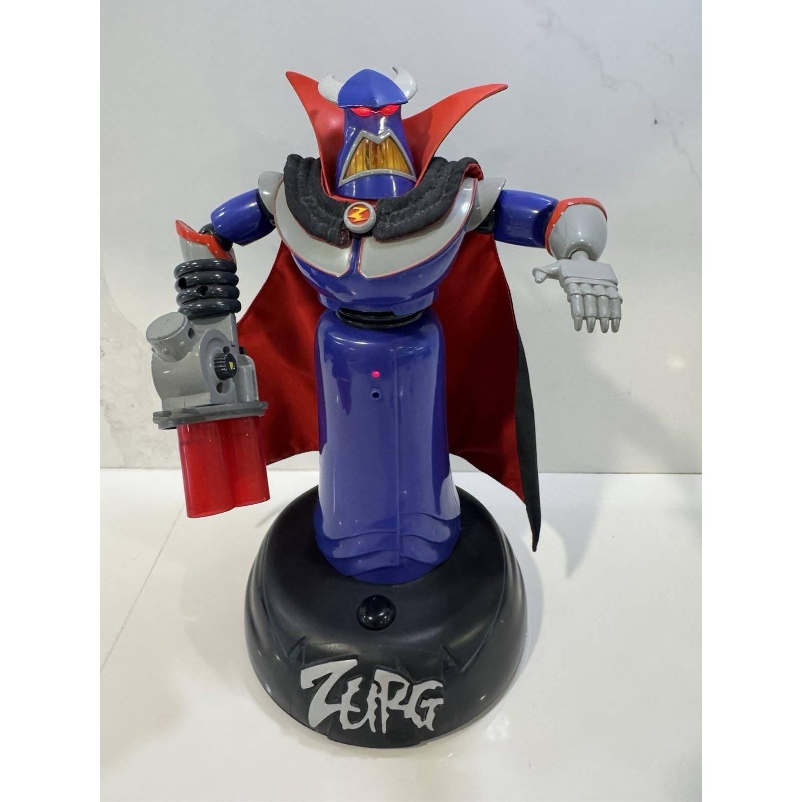 Vintage Toy Story 2 Talking Emperor Zurg Room Guard Thinkway