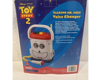 Toy Story 2 Talking Mr. Mike Voice Changer Disney Pixar W Box