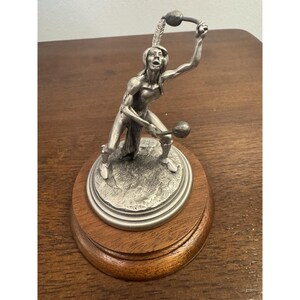 1982 Chilmark CROW MEDICINE DANCER Pewter Sculpture Donald Polland 543/2500