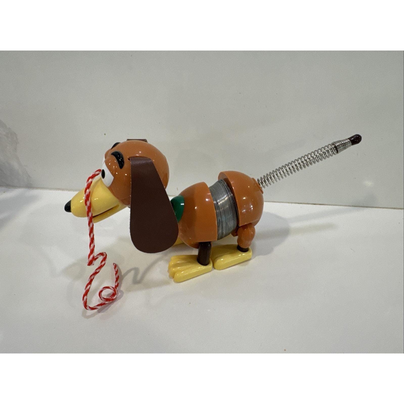 Disney Toy Story Slinky Dog Pull Toy Walking Spring Toy 1999 TS30