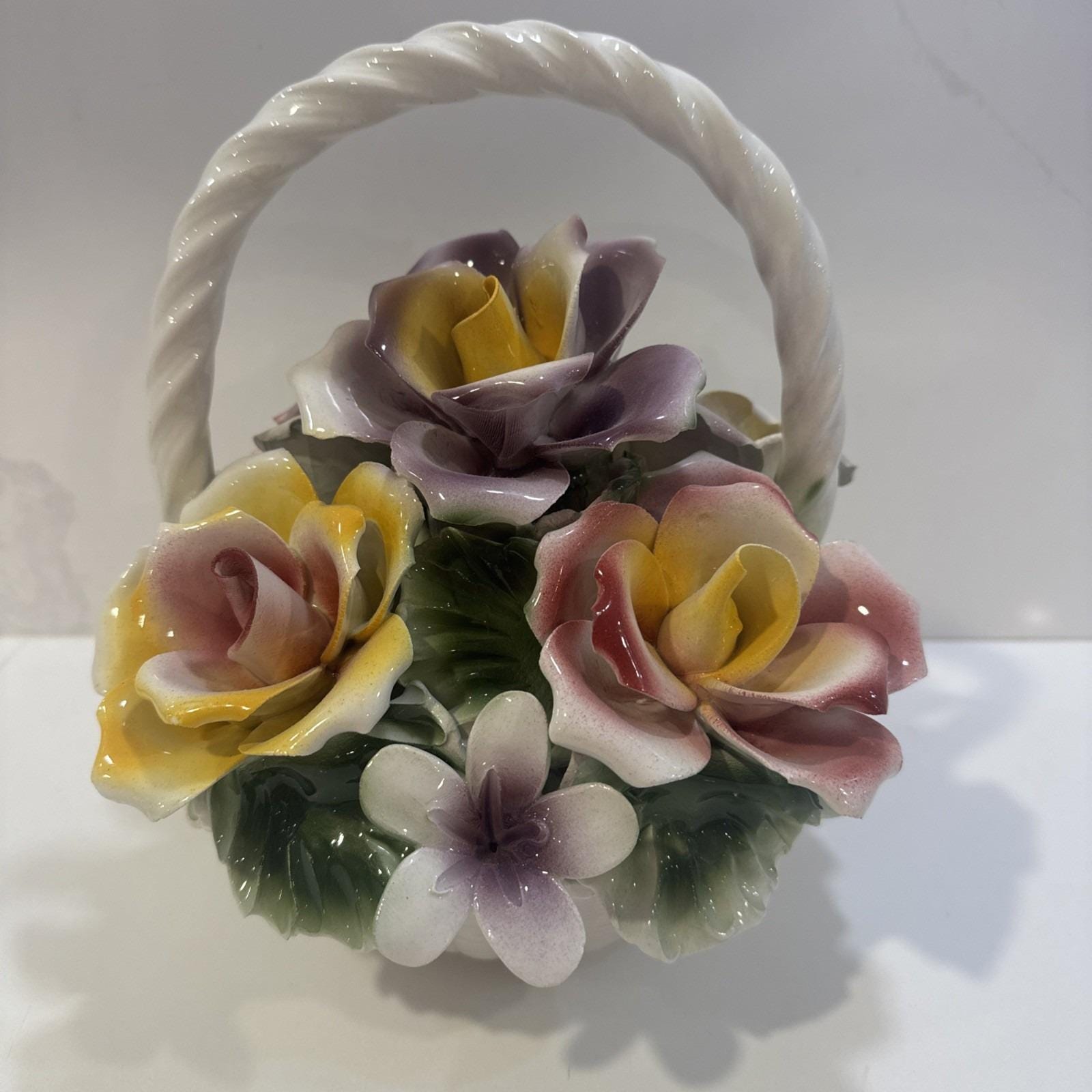 Capodimonte Flowers - Etsy
