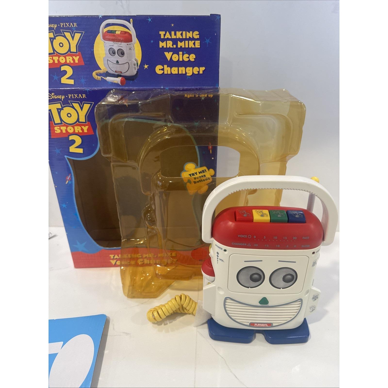 Toy Story 2 Talking Mr. Mike Voice Changer Disney Pixar W Box