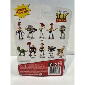 Disney Pixar Toy Story Laser Action Buzz Lightyear 4" Action Figure Doll RARE image 2