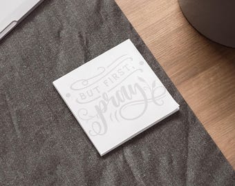 But First Pray Post-it Notes | Office Stationary