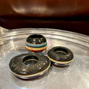 Handmade votive holders