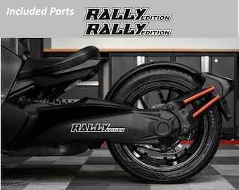 Paquete de 2 pegatinas laterales Canam Ryker Rally Edition, kit gráfico BRP Can-Am