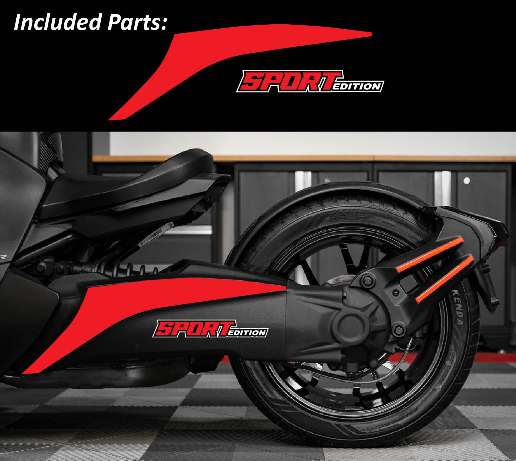 Ryker Emblems Canam Ryker Sport Edition Side Sticker Decal 2 Pack Stickers Decals Brp ...