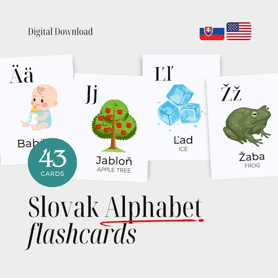 Slovak Language Alphabet