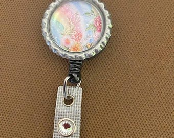 Magnetic ID Badge Holder: Strong Hold, Jewel Accent